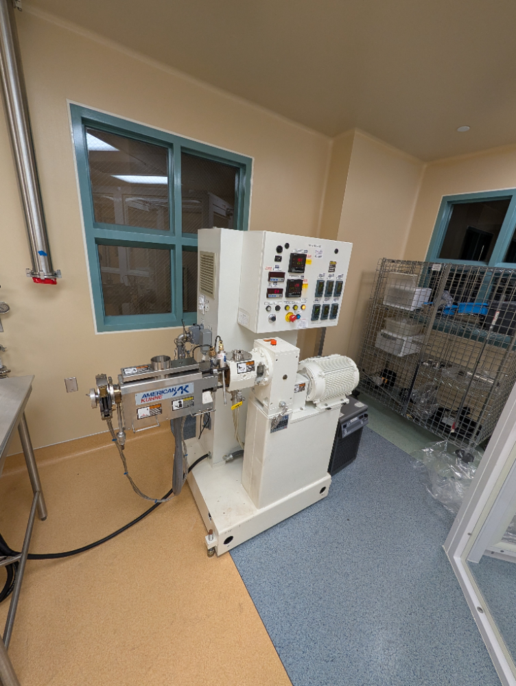 Image of American Kuhne Laboratory Extruder System with Control Cabinet and Chiller